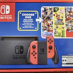 Nintendo Switch Console And Games 