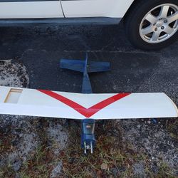 RC Airplane Air Frame What I Believe To Be A 40 Size Nitro Airframe