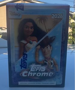 2026 Topps Chrome Disney