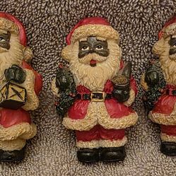 RARE Miniature Santas