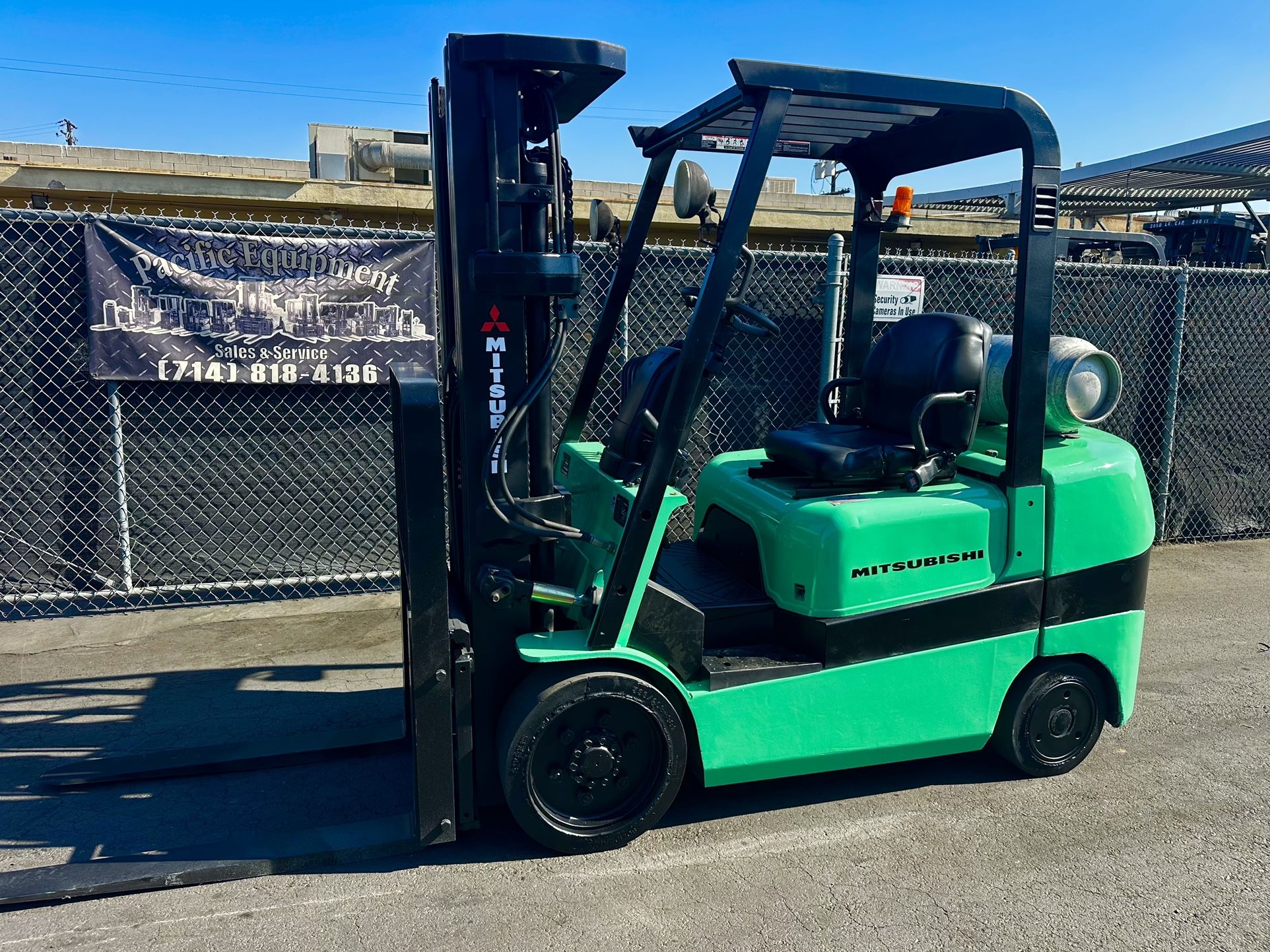 Mitsubishi Forklift 6000 Pound Capacity