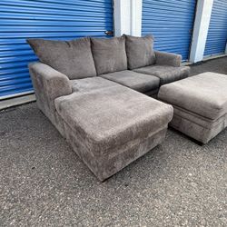 Gray Sectional - Free Delivery