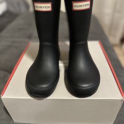  HUNTER Rain Boots For Kids Size 10