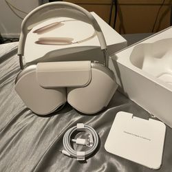 Starlight AirPods Max Wireless Headphones