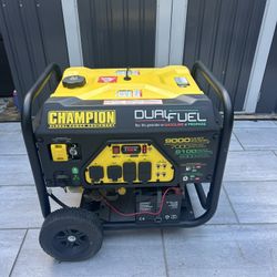 Champion Dual Fuel Generator
