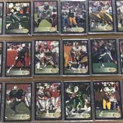 1992 Fleer Football Cards Team Leaders Complete Set 24 Cards Emmitt Smith