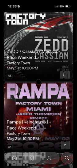 ZEDD tickets