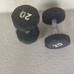 20 pound dumbbells