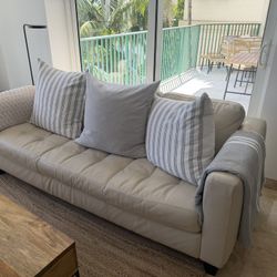 Natuzzi Leather Sofa