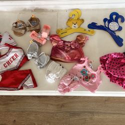Build A Bear Clothes, Shoes  And Roller Skates