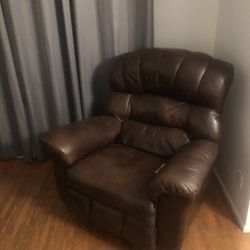 Big Brown Recliner 