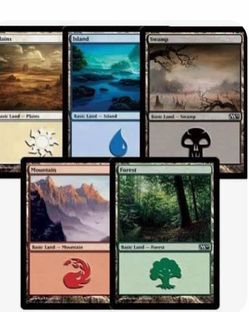 Mtg Basic lands 50 pack for magic the gathering