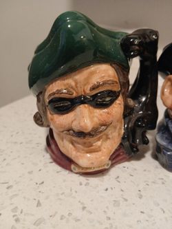 Royal Doulton Dick Turpin Character Toby Jug