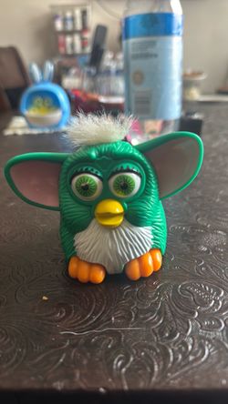 1998 Green Furby Happy Meal toy from McDonald's.