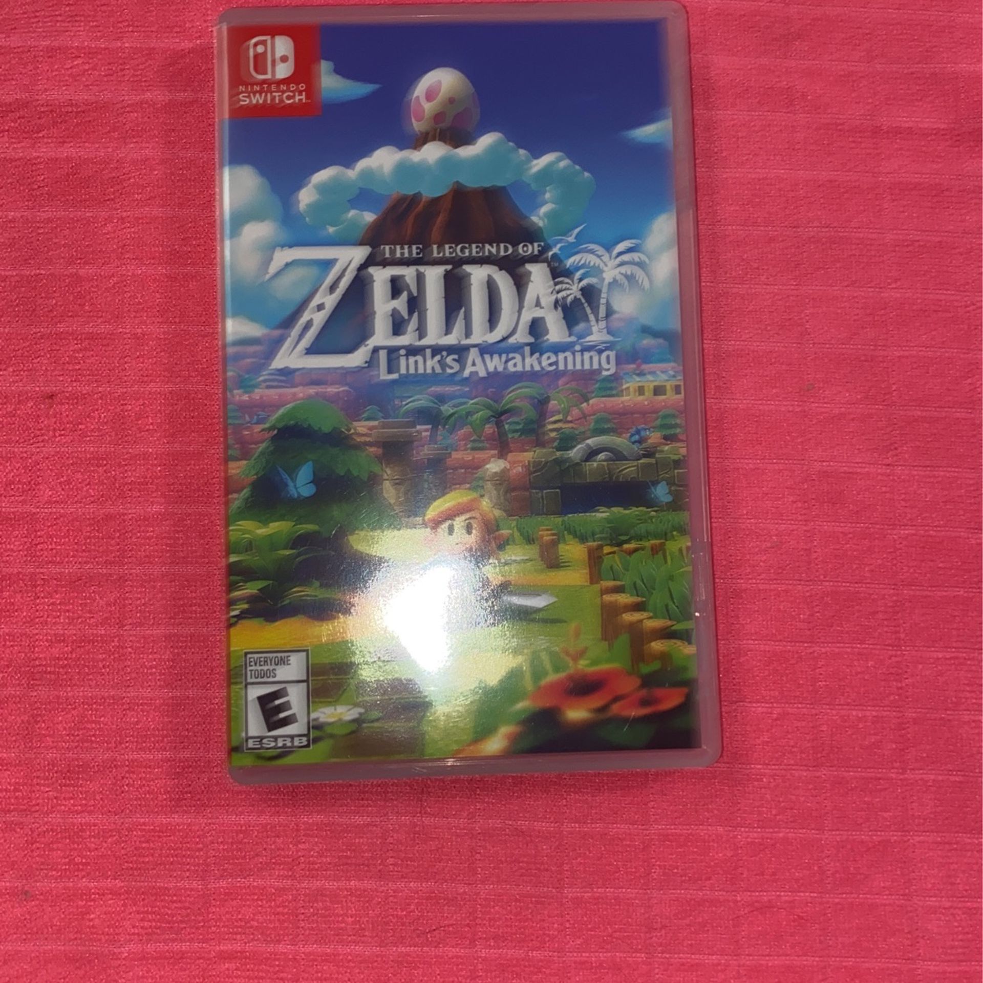 The Legend Of Zelda Link’s Awakening For The Nintendo Switch With The Case And Game