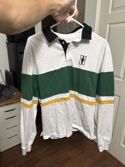 Malbon Golf x Girl Skateboard long sleeve collared medium