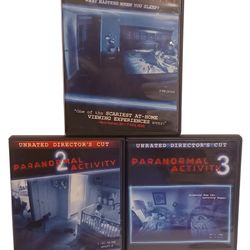 Paranormal Activity Three-Movie Collection DVD Set - Unrated & Theatrical