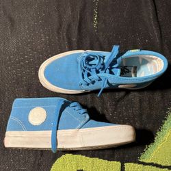 Vans Bart Simpson Blue Mid Top Pros. Size 7 Women’s.