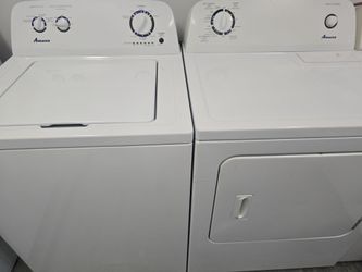 AMANA WASHER AND DRYER SET