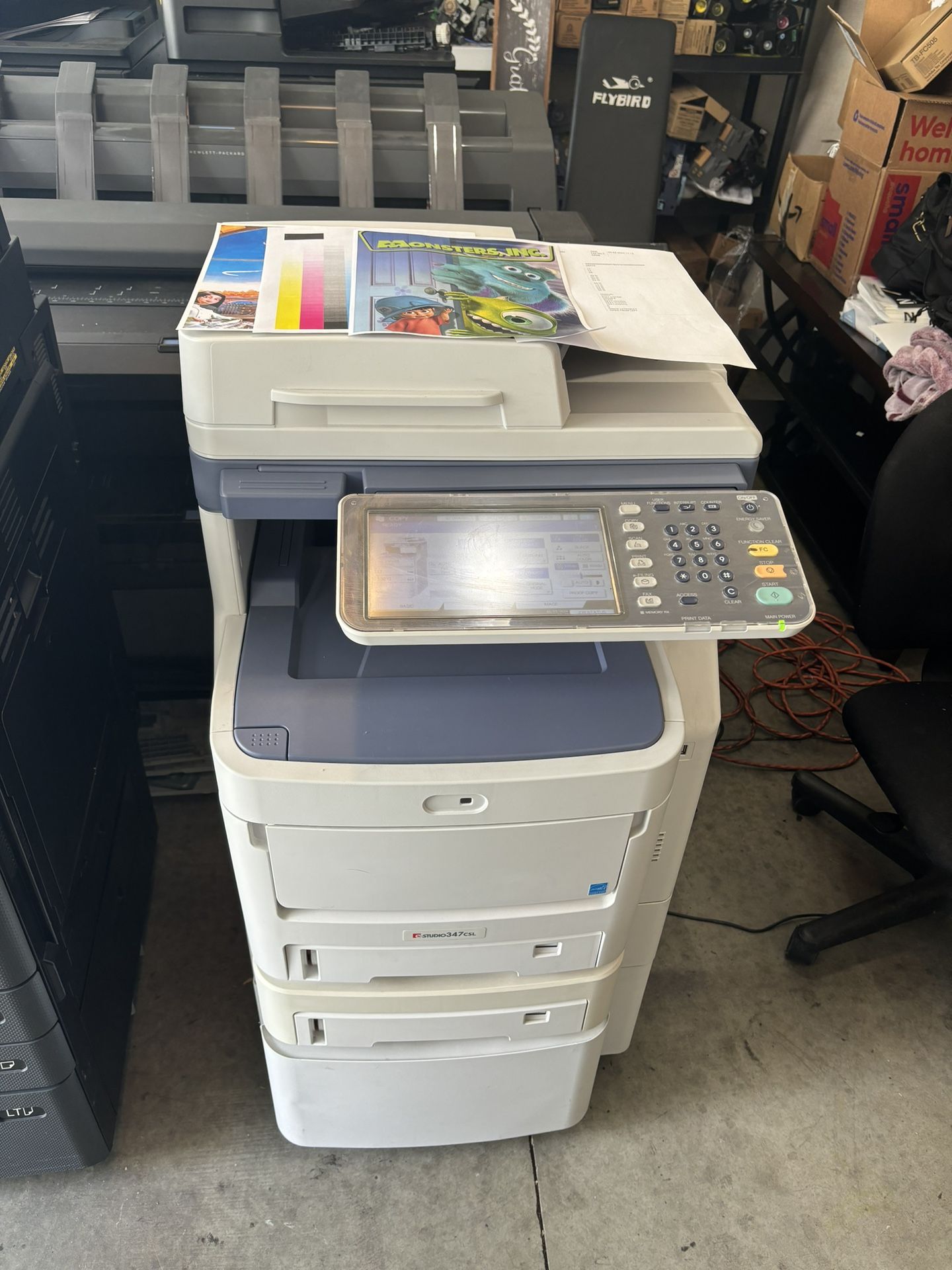 Toshiba Estudio 347csl Color Copier/print/scan /fax