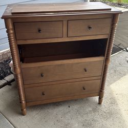 New dresser chest of draws. One drawer missing a part