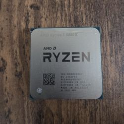 AMD Ryzen 5800x 8 Core CPU 