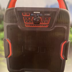 Ion High Power All Weather Spiker With Premium 5- Spiker 320 Sound Bluetooth Condition New Price Firm $160