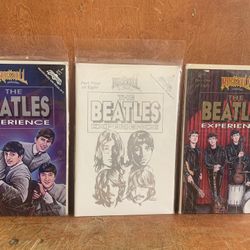 Rock N Roll Comics “ The Beatles Experience” Lot Of 4 