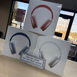 Apple Airpods Max Bluetooth Headphones New - Pay $1 today and pay the rest later -