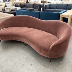 Curbed CB2 Sofa New Condition 95”