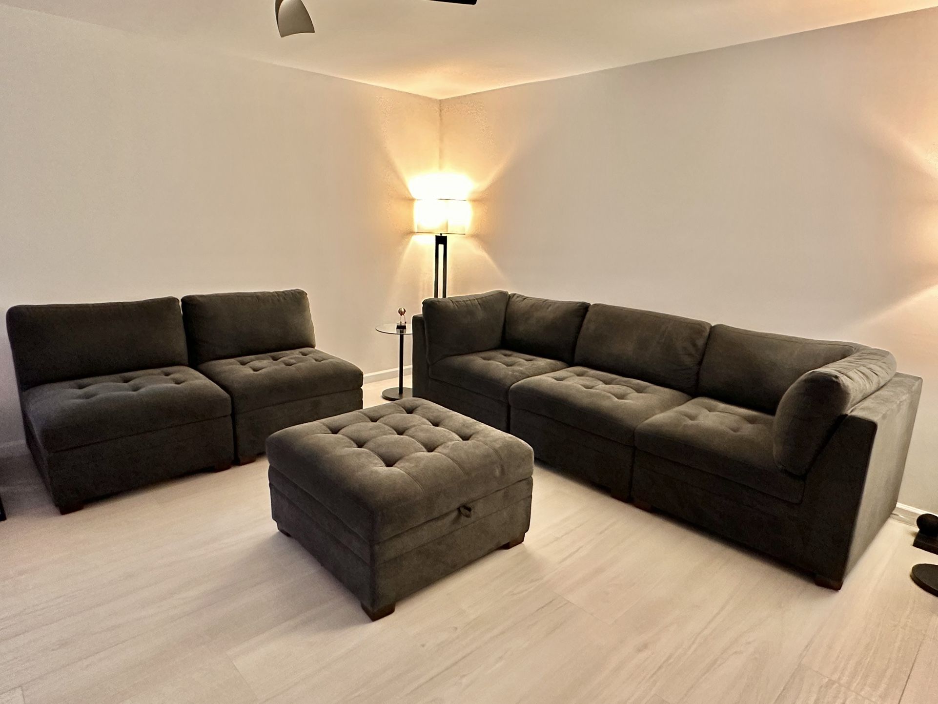 Sofa Modular Sectional 6-piece