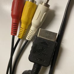 ps1 ps2 ps3 composite cord oem (av cable)