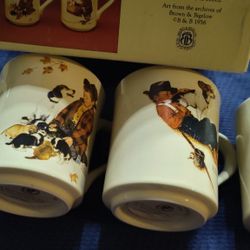 Norman Rockwell Cups