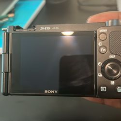 Sony ZV-E10 4k
