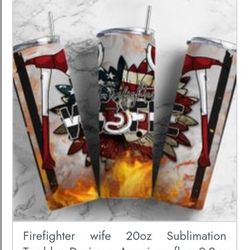 Firefighter Wife Tumbler