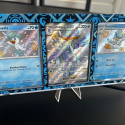 Shiny Quaquaval ex, Quaxly, Quaxwell Pokmon TCG for Sale in San Diego, CA - OfferUp Shiny Quaquaval ex, Quaxly, Quaxwell Pokmon TCG for Sale in San Diego, CA - OfferUp
