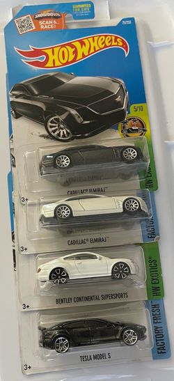 Hot Wheels 4-car Lot