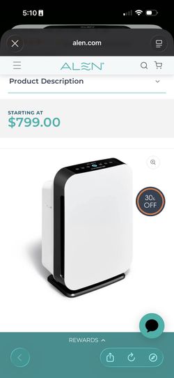 HEPA Air Purifier (Alen Breathesmart)