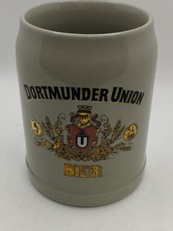 0.5 L German “Dortmunder Union” Beer Stein