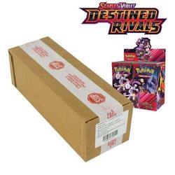Pokemon Destined Rivals Booster Box Case - Sealed