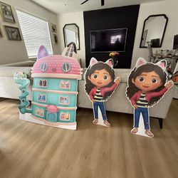 Gabby’s Dollhouse Cutouts 