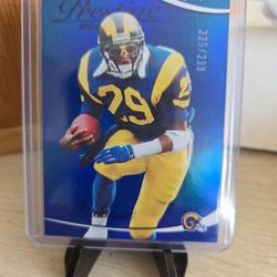 Rams Eric Dickerson  Parallel  Card 