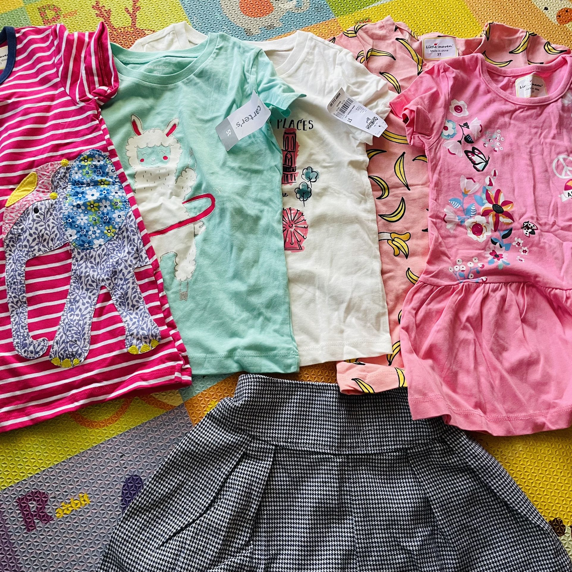 Last Call Brand New ~ Girls clothes 3-5T 6pcs