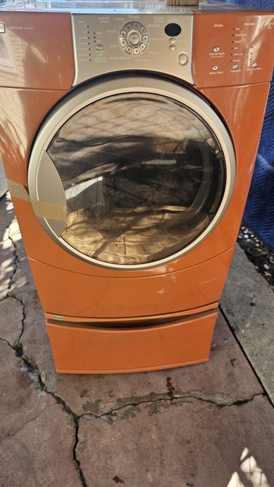 Gas, Orange, Dryer NOT HEATING