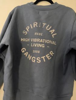 Spiritual Gangster sweatshirt Sz M -Currently on the website!