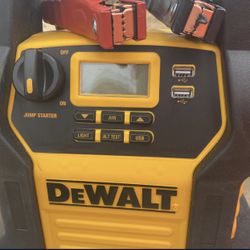 dewalt jump starter & compressor 
