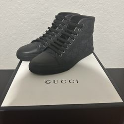 Gucci Black Hightop sneaker 