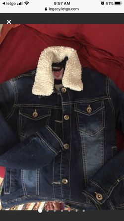 Jean jacket - girl size 8-10
