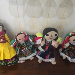 🎉 Handmade Mexican Folk Dolls 🎉
