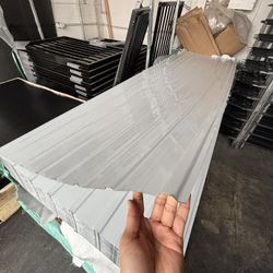 Corrugated roofing sheet white color 3' x 10' 24 gauge per piece